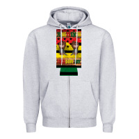 Heather Grey juneteenth freedom day 12 oz can cooler (slim) 2 Zipper Hoodie - Artiststas