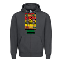 Smoke juneteenth freedom day 12 oz can cooler (slim) 2 Zipper Hoodie - Artiststas