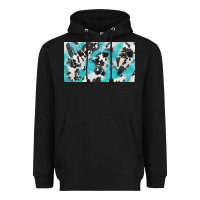 Black cowhide glitter  cup Heavyweight Hoodie - BarkalooDesign