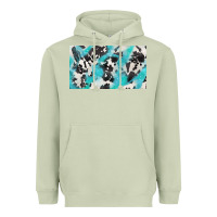 Matcha cowhide glitter  cup Heavyweight Hoodie - BarkalooDesign