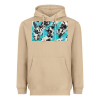Mushroom cowhide glitter  cup Heavyweight Hoodie - BarkalooDesign