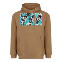 Toasted Coconut cowhide glitter  cup Heavyweight Hoodie - BarkalooDesign