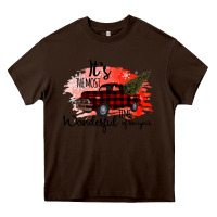 Chocolate Brown It s The Most Wonderful Time Of The Year Heavy Core Tee - Bettercallsaul