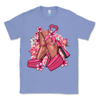 Colony Blue Cancer high heels Cancer Awareness Classic Tee - HowdyJamesFarm