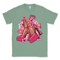 Sage Cancer high heels Cancer Awareness Classic Tee - HowdyJamesFarm