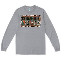 Heather Grey Cowhide is the New Black Long Sleeve Tee - Jasminsmagicworld