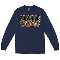 Navy Cowhide is the New Black Long Sleeve Tee - Jasminsmagicworld