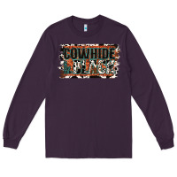 Plum Cowhide is the New Black Long Sleeve Tee - Jasminsmagicworld