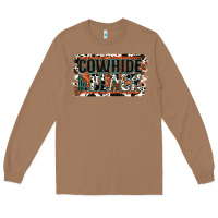 Toasted Coconut Cowhide is the New Black Long Sleeve Tee - Jasminsmagicworld