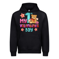 Black my first valentines day Urban Hoodie - AdoDesignShop