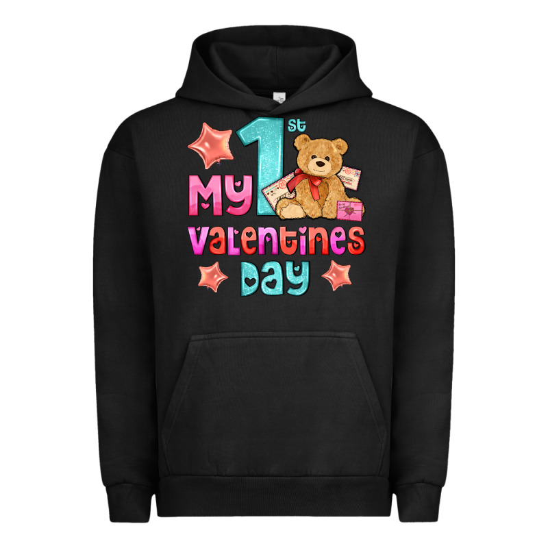 My First Valentines Day Urban Hoodie by AdoDesignShop | Teevron