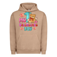 Pigment Burro my first valentines day Urban Hoodie - AdoDesignShop