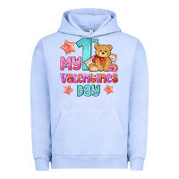 Pigment Grape Ice my first valentines day Urban Hoodie - AdoDesignShop