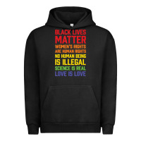 Pigment Black Black Lives Matter List Urban Hoodie - longCreatives