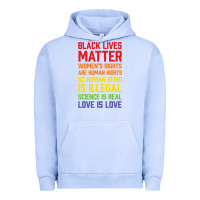 Black Lives Matter List Urban Hoodie | Teevron