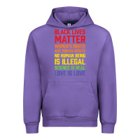 Tulip Black Lives Matter List Urban Hoodie - longCreatives
