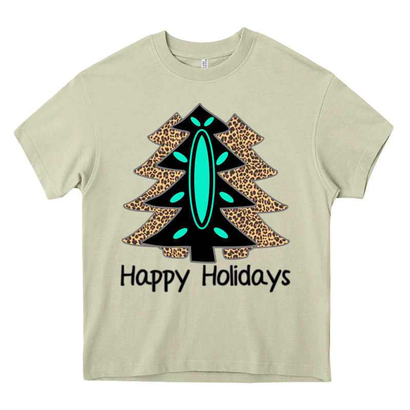 Happy Holidays Tree Heavy Core Tee by Bettercallsaul | Teevron