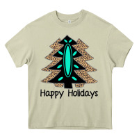 Mossy Happy Holidays Tree Heavy Core Tee - Bettercallsaul