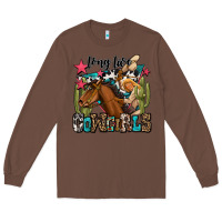 Chestnut long live cowgirls Long Sleeve Tee - OliviaCreatesArt