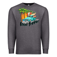 Charcoal Heather road trippin Premium Sweatshirt - BarkalooDesign