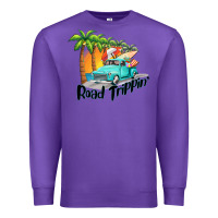 Purple road trippin Premium Sweatshirt - BarkalooDesign