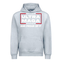 Heather Grey proud ultra maga Urban Hoodie - longCreatives