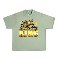 Oil Green birthday king Urban Heavy Tee - RanaPortraitStore