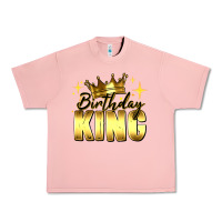 Salmon birthday king Urban Heavy Tee - RanaPortraitStore