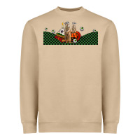 Mushroom halloween meerkat Heavyweight Sweatshirt - LillyAllenDesigns