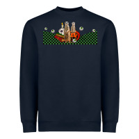 Navy halloween meerkat Heavyweight Sweatshirt - LillyAllenDesigns