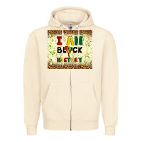 Sandshell i am black history Zipper Hoodie - Artiststas