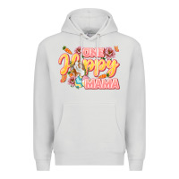 Dove Grey One hoppy Mama Mother's Day Premium Hoodie - LillyAllenDesigns