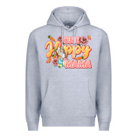 Heather Grey One hoppy Mama Mother's Day Premium Hoodie - LillyAllenDesigns