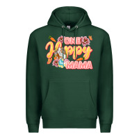 Sports Green One hoppy Mama Mother's Day Premium Hoodie - LillyAllenDesigns