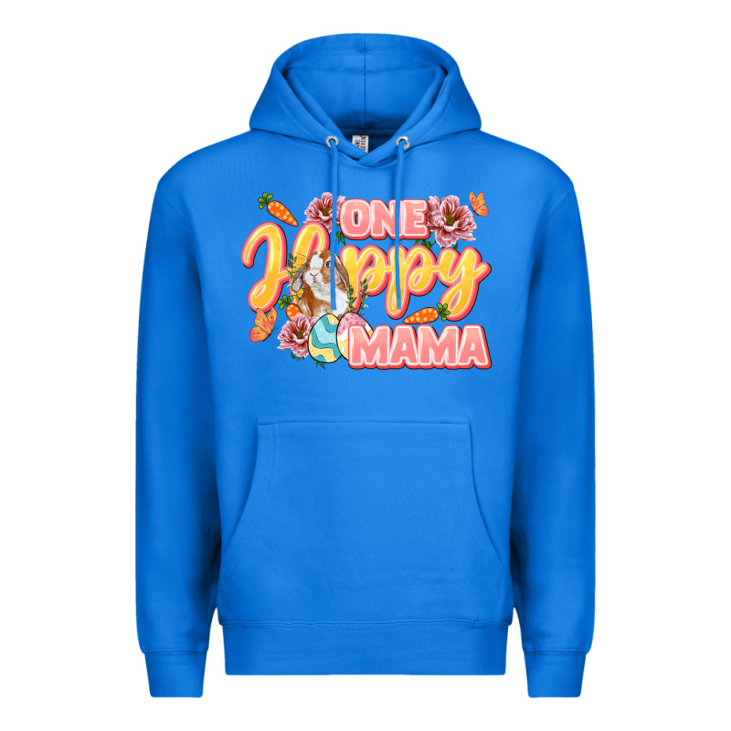 One Hoppy Mama Mother's Day Premium Hoodie by LillyAllenDesigns | Teevron