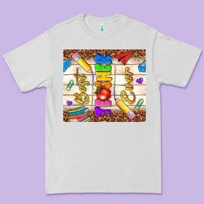 Best Teacher Ever Premium Tee Designed By Nancycooperartshop