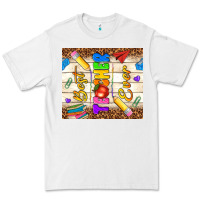 White best teacher ever Premium Tee - NancyCooperArtShop