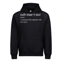 Black Submariner Definition  I Pigboat Submersible Nuclear Urban Hoodie - longCreatives