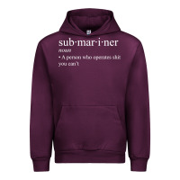 Mauve Wine Submariner Definition  I Pigboat Submersible Nuclear Urban Hoodie - longCreatives