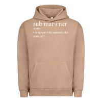 Pigment Burro Submariner Definition  I Pigboat Submersible Nuclear Urban Hoodie - longCreatives