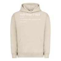 Pigment French Oak Submariner Definition  I Pigboat Submersible Nuclear Urban Hoodie - longCreatives