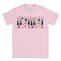 Bubblegum Pink gothic girl and colorful girl Classic Tee - TumblerDesignByShophia