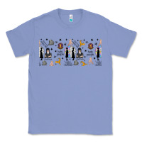 Colony Blue gothic girl and colorful girl Classic Tee - TumblerDesignByShophia