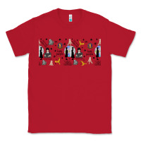 Red gothic girl and colorful girl Classic Tee - TumblerDesignByShophia