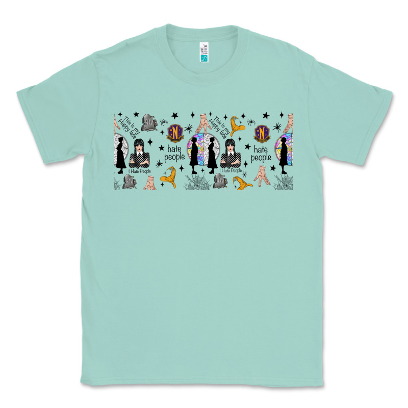 Gothic Girl And Colorful Girl Classic Tee by TumblerDesignByShophia | Teevron