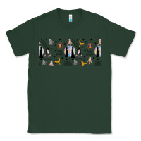 Sports Green gothic girl and colorful girl Classic Tee - TumblerDesignByShophia