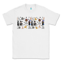White gothic girl and colorful girl Classic Tee - TumblerDesignByShophia