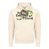 Vintage Artic St. Patrick' Too cute to pinch Vintage Hoodie - CowGirlArtShop