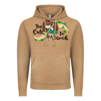 Vintage Camel St. Patrick' Too cute to pinch Vintage Hoodie - CowGirlArtShop
