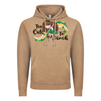 Vintage Coffee St. Patrick' Too cute to pinch Vintage Hoodie - CowGirlArtShop